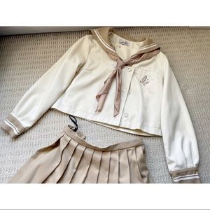 Japanese uniform kawai skirt set cosplay